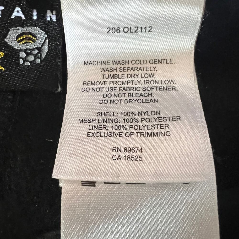 Mountain Hardwear Conduit Softshell Pants Black Women’s XS Fleece Lined - Picture 10 of 10